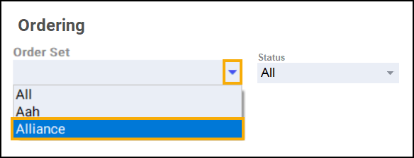 Adding Items to an Order