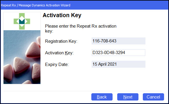 Activating Repeat Rx