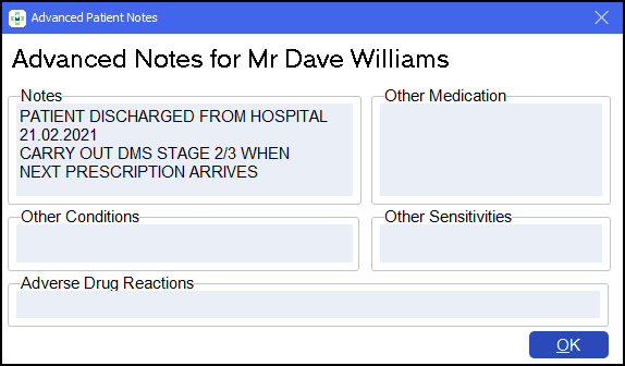 Codaf Patient Notes Adding Patient Notes
