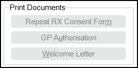 Patient Details - Repeat Rx