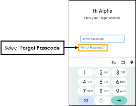 Passcode Notebank Signing in to Handout Manager for the First Time