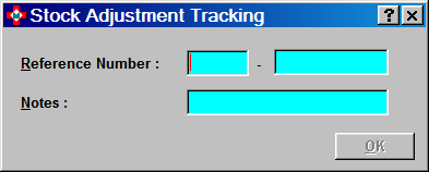 Tracking Adjustments Qualified stock adjustments