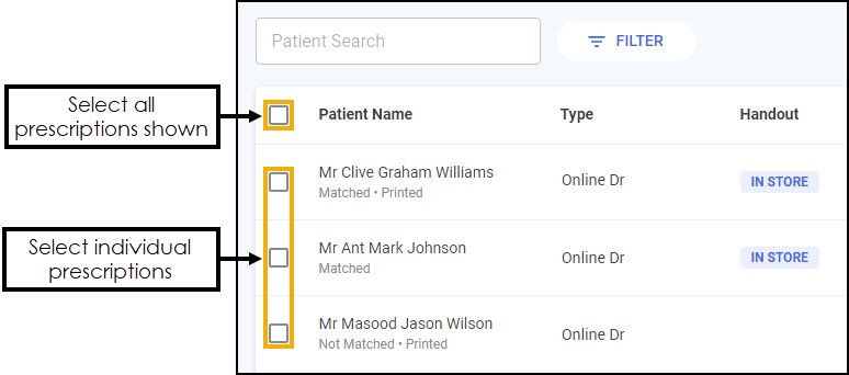 Select Rx Questionnaire Online Doctor - Prescription Workflow