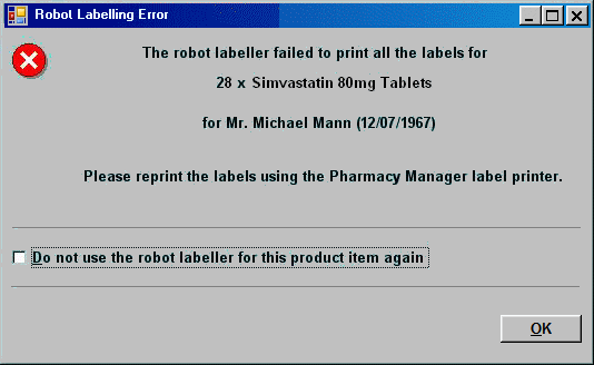 Consis Label Master Labels